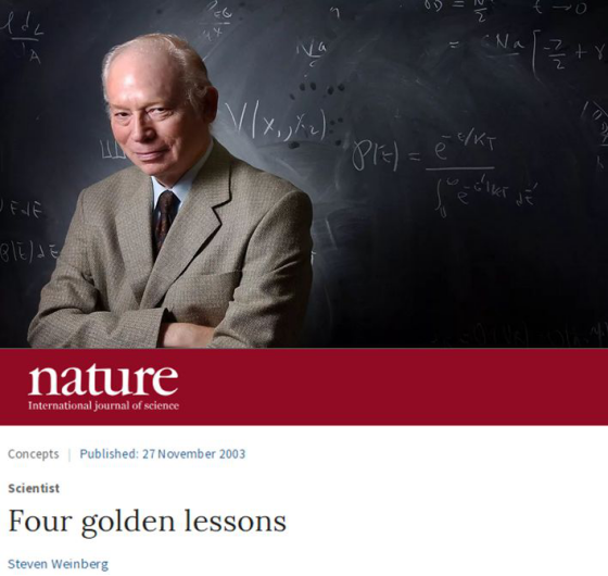 Nature：给研究生的四条金玉良言；颜宁：写的真好，相见恨晚