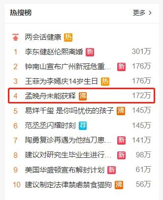 孟晚舟事件，中方最新表态！